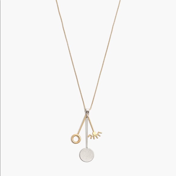 Madewell Seeing Eye Pendant Necklace